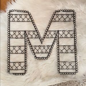 Pottery Barn Letter M